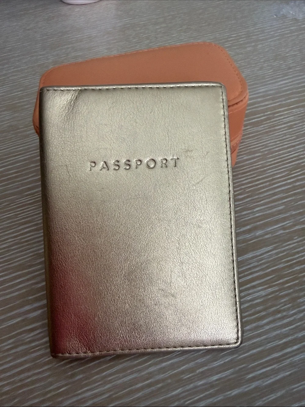 Coach sleek passport